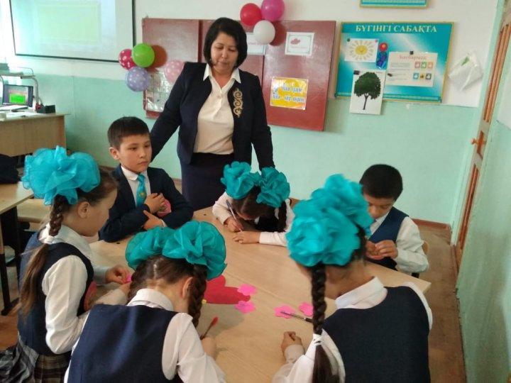 "Тапқыр болсаң, озып көр" 4 "А" сыныбы Сандыбаева Н