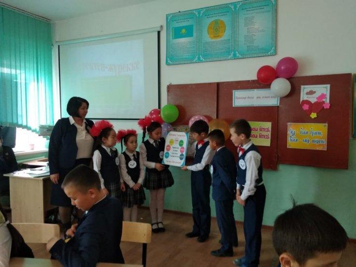 "Тапқыр болсаң, озып көр" 4 "А" сыныбы Сандыбаева Н