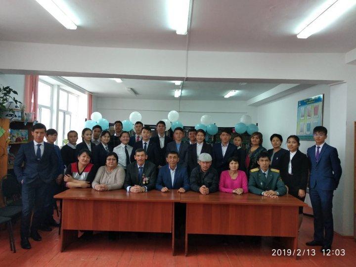 Ауған соғыс ардагерлерімен кездесу