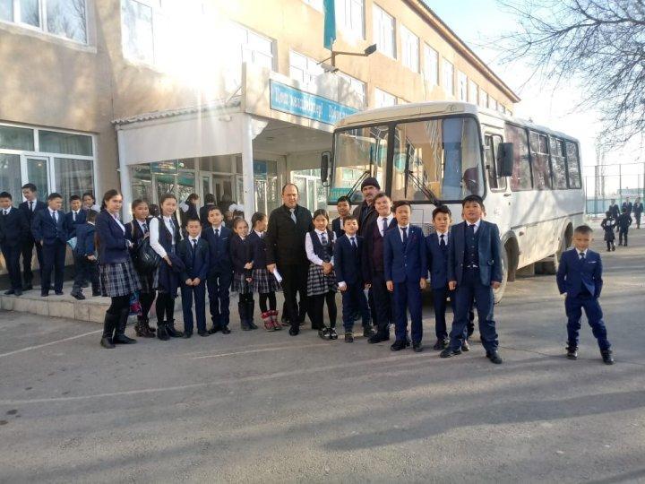 Қауіпсіз мектеп автобусы акциясы