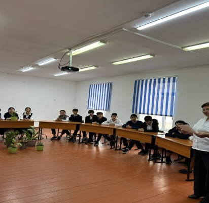"Жаһандық құзыреттіліктер" пәні мұғалімдерінің  ұйымдастыруымен 9-10 сынып оқушыларының қатысуымен дөңгелек үстел өткізілді.
