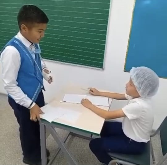 Әділдік және жауапкершілік айы  🔰Жамбыл облысы әкімдігінің білім басқармасы Тараз қаласының білім бөлімінің Амангелді атындағы орта мектебі КММ  🔹«ДосболLIKE» бағдарламасы аясында 4 "В" сыныбында «Сөз – қарым-қатынас негізі»  тақырыбында тәрбие сағ