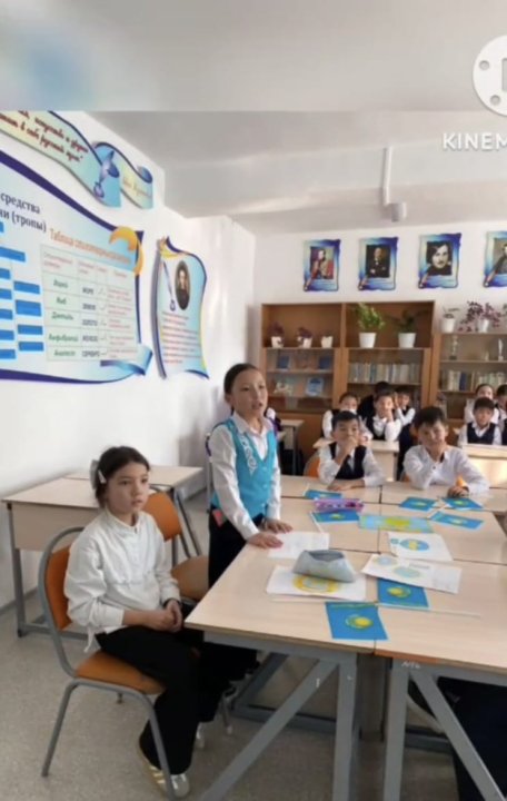 🔹 "Государственные символы—емлекеттік рәміздер туралы не білеміз?"  атты викториналық сұрақтар сайысы өтілді. 🔹Мақсаты: Оқушылардың Отанына деген сүйіспеншілігі